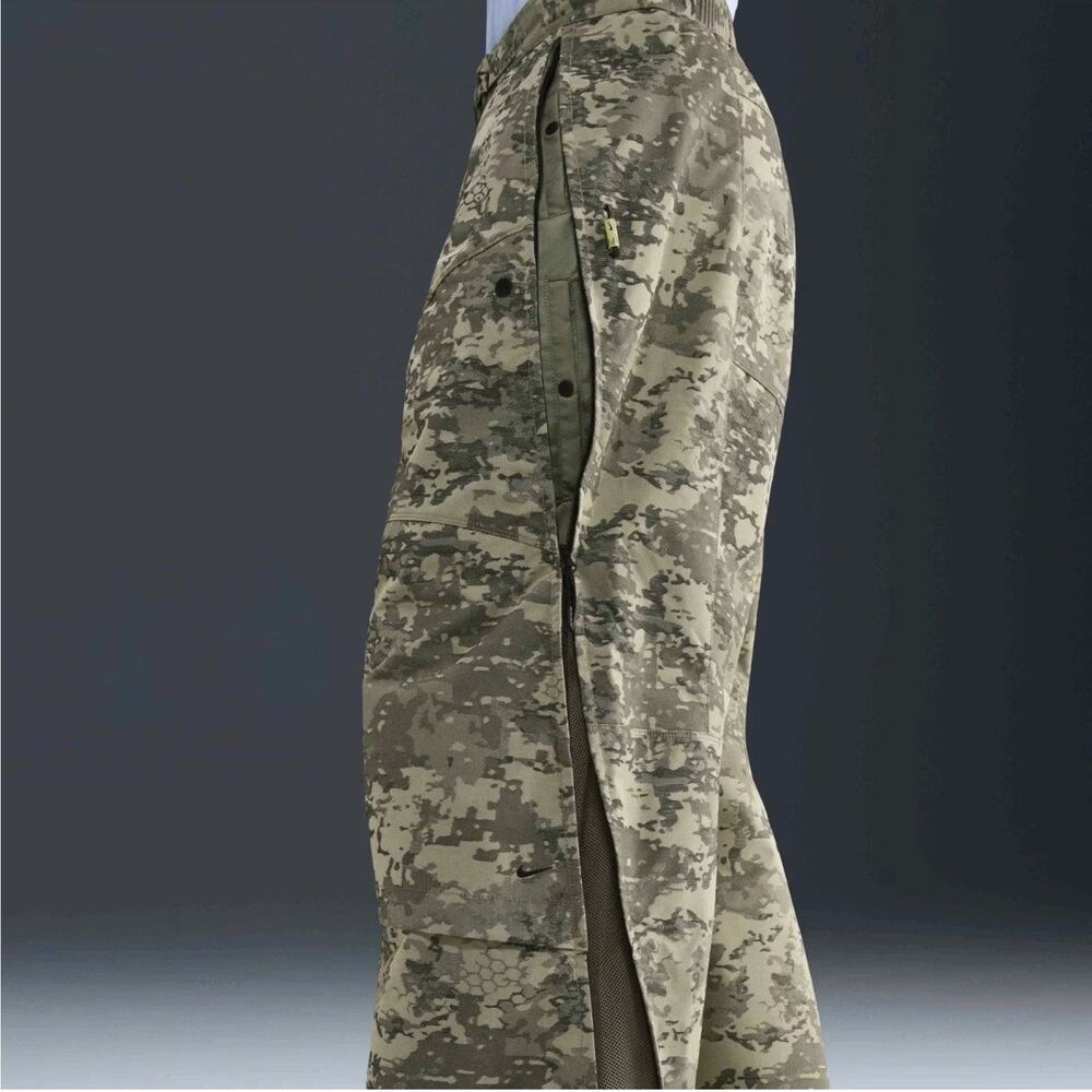 Mens Size S Nike Tech CORDURA® Zip Camo Woven Trousers Pants IO7487-276 $450 New - Picture 3 of 9